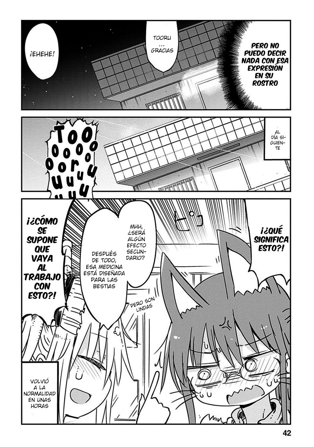 Kobayashi-san Chi no Maid Dragon Capitulo 42: Tooru y la Enfermeria página 16