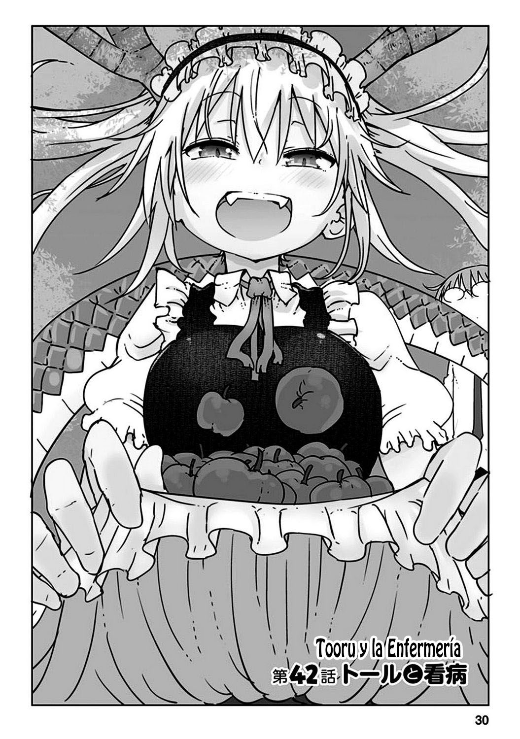 Kobayashi-san Chi no Maid Dragon Capitulo 42: Tooru y la Enfermeria página 4