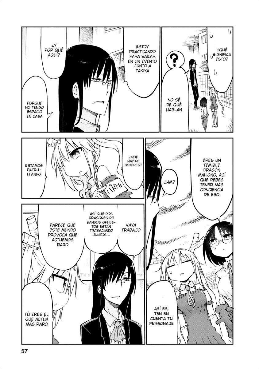 Kobayashi-san Chi no Maid Dragon Capitulo 43 página 14