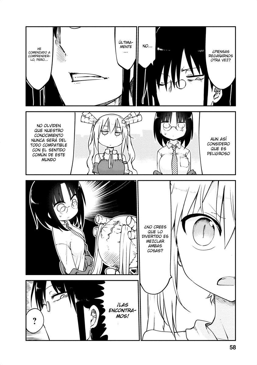 Kobayashi-san Chi no Maid Dragon Capitulo 43 página 15