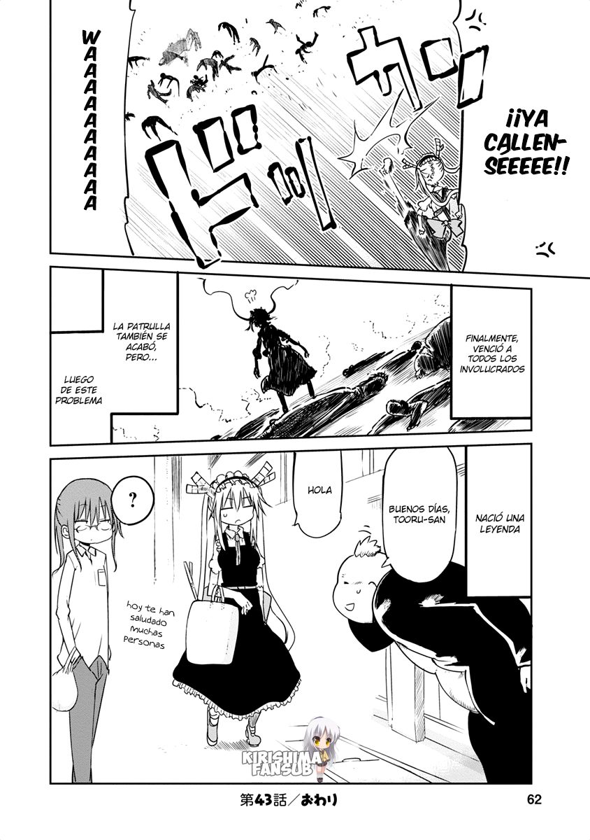 Kobayashi-san Chi no Maid Dragon Capitulo 43 página 19