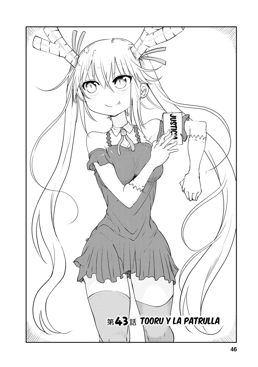 Kobayashi-san Chi no Maid Dragon Capitulo 43 página 3