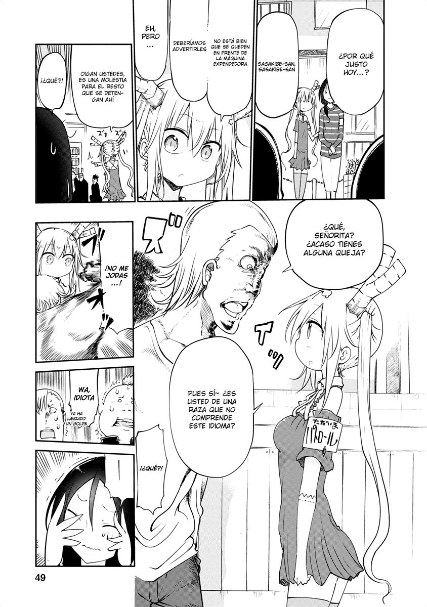 Kobayashi-san Chi no Maid Dragon Capitulo 43 página 6