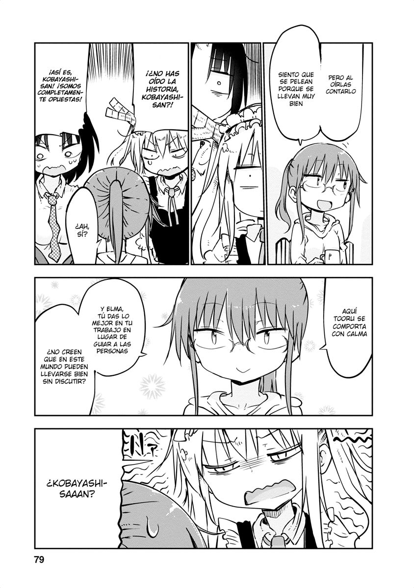 Kobayashi-san Chi no Maid Dragon Capitulo 44 página 18