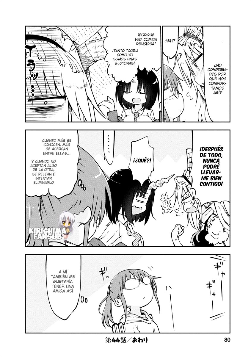 Kobayashi-san Chi no Maid Dragon Capitulo 44 página 19
