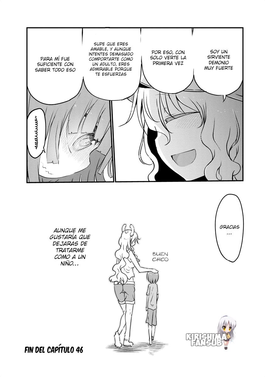 Kobayashi-san Chi no Maid Dragon Capitulo 46 página 13
