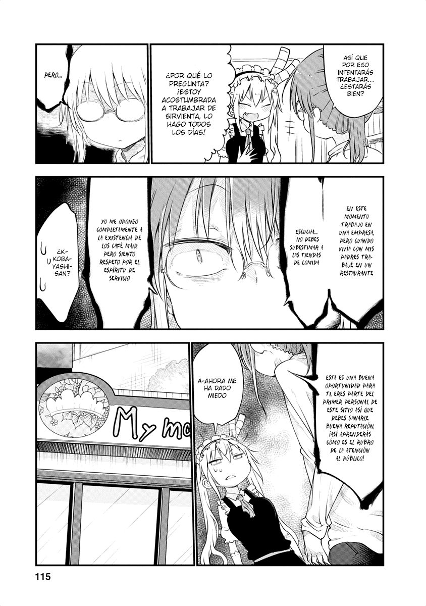 Kobayashi-san Chi no Maid Dragon Capitulo 47 página 7