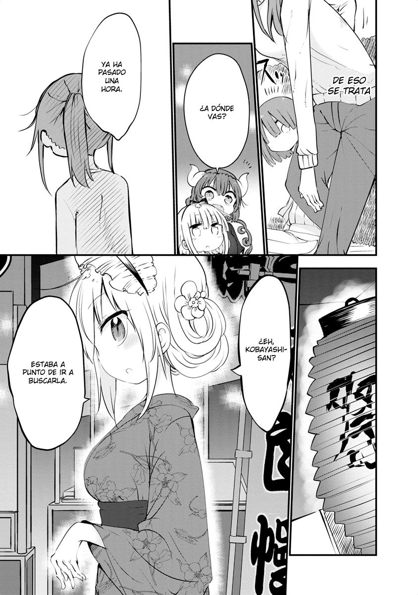 Kobayashi-san Chi no Maid Dragon Capitulo 48 página 12