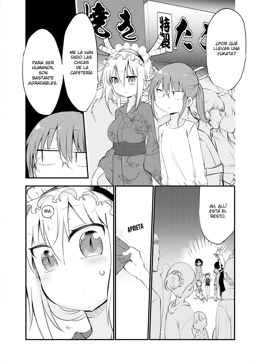 Kobayashi-san Chi no Maid Dragon Capitulo 48 página 13