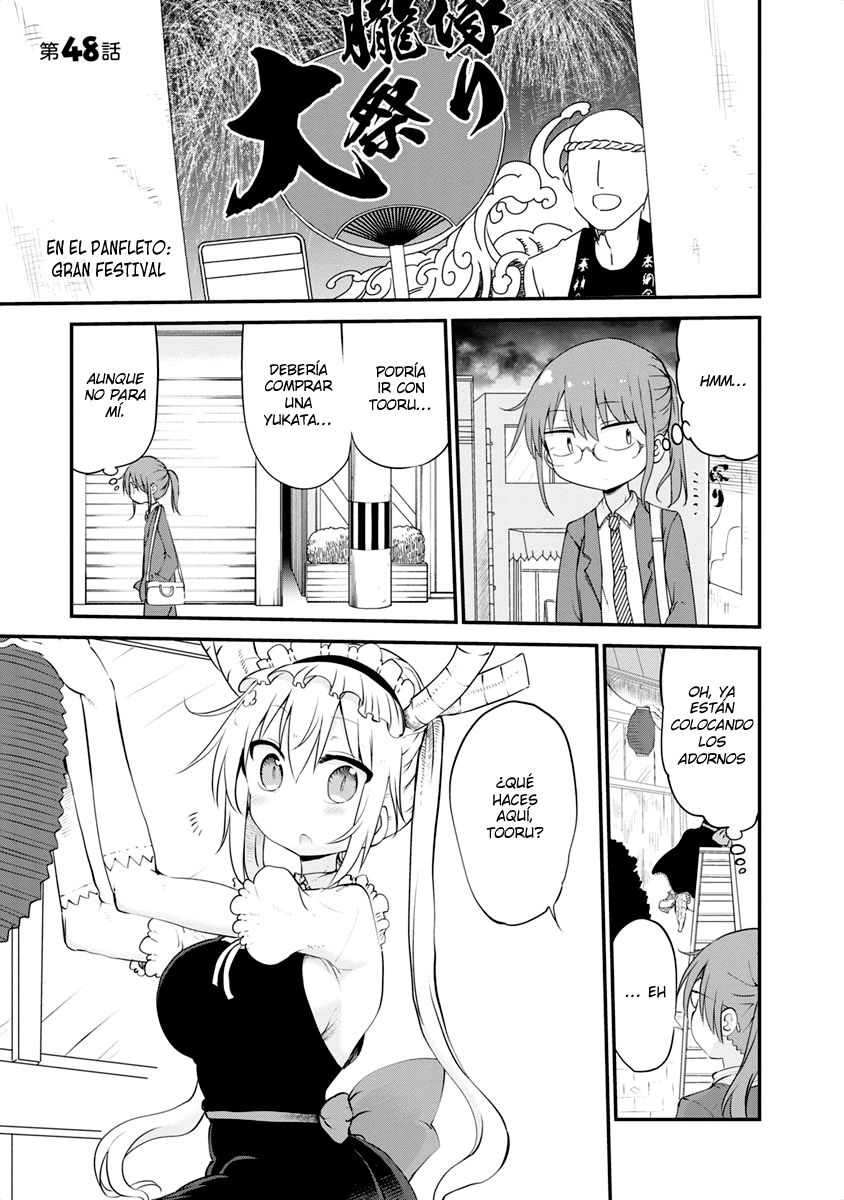 Kobayashi-san Chi no Maid Dragon Capitulo 48 página 2