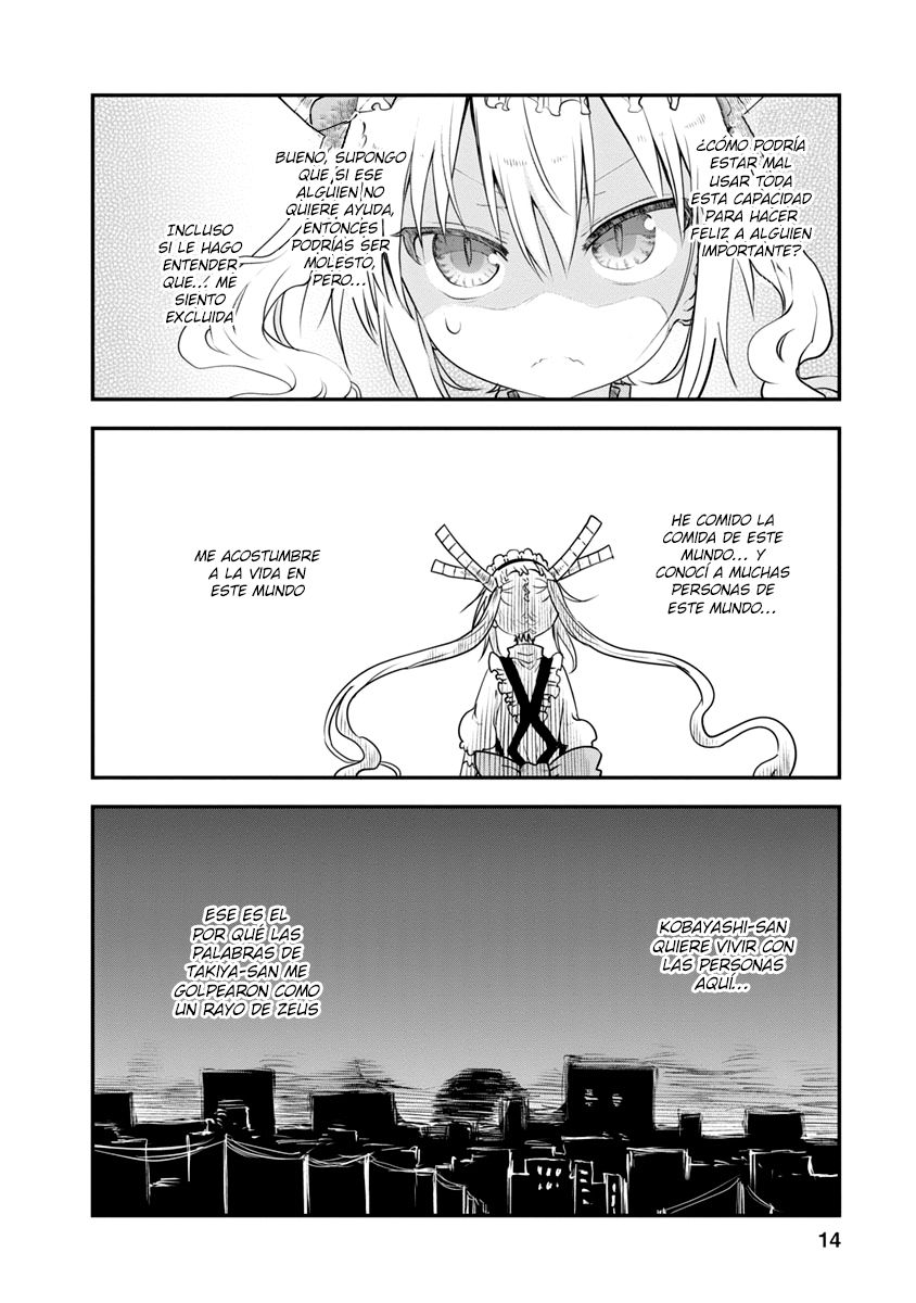 Kobayashi-san Chi no Maid Dragon Capitulo 49 página 14