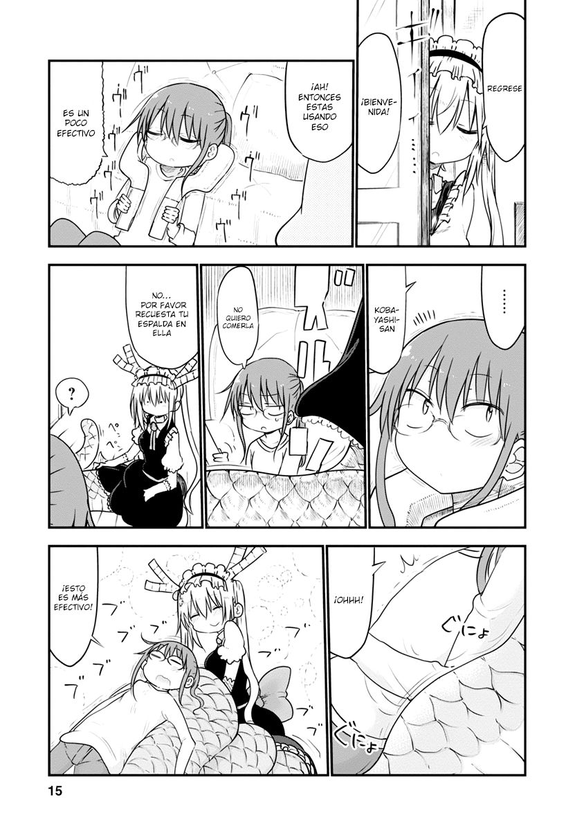 Kobayashi-san Chi no Maid Dragon Capitulo 49 página 15
