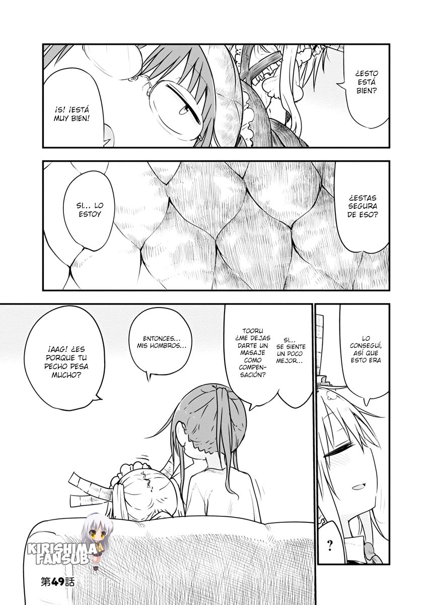 Kobayashi-san Chi no Maid Dragon Capitulo 49 página 16