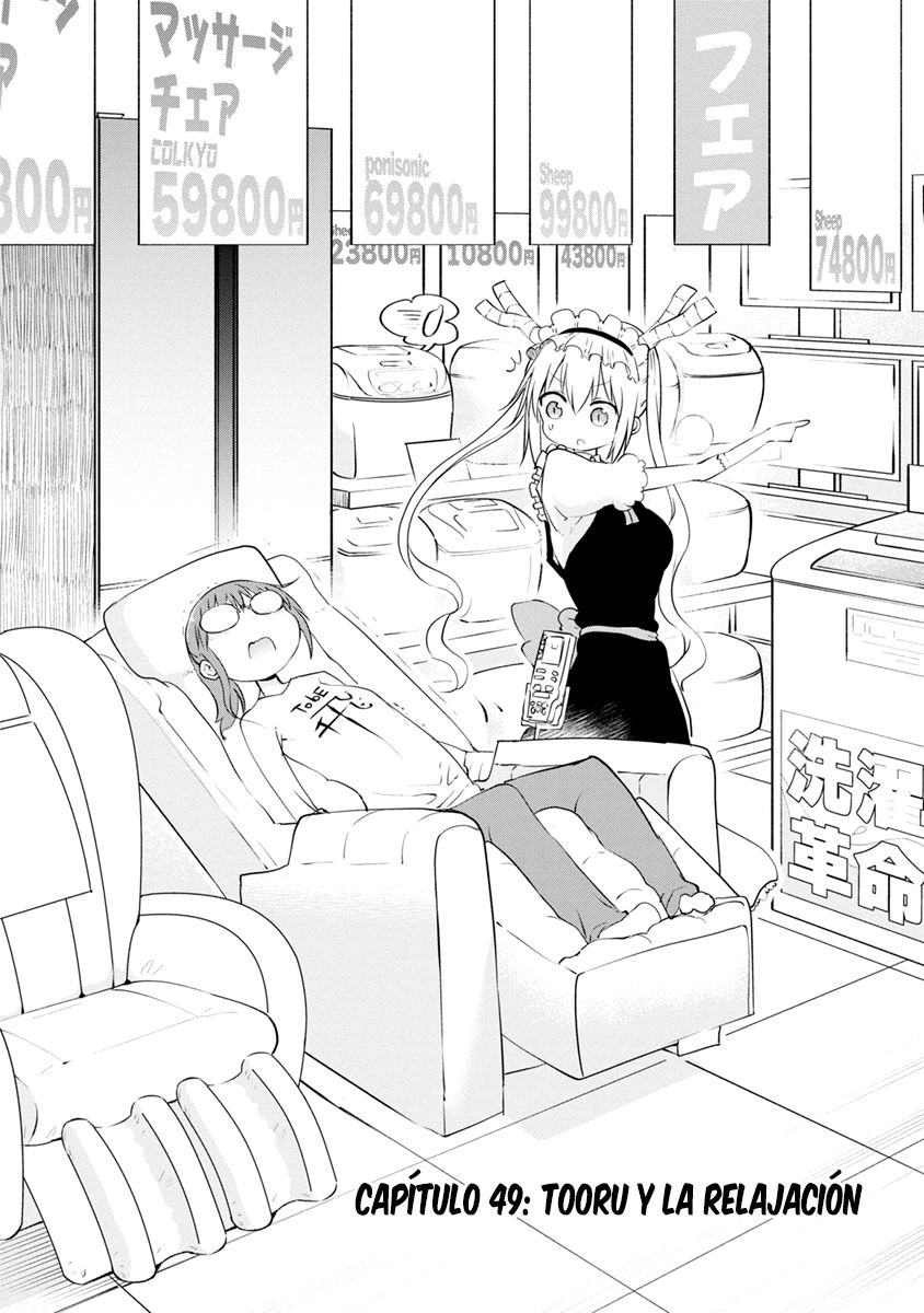 Kobayashi-san Chi no Maid Dragon Capitulo 49 página 6