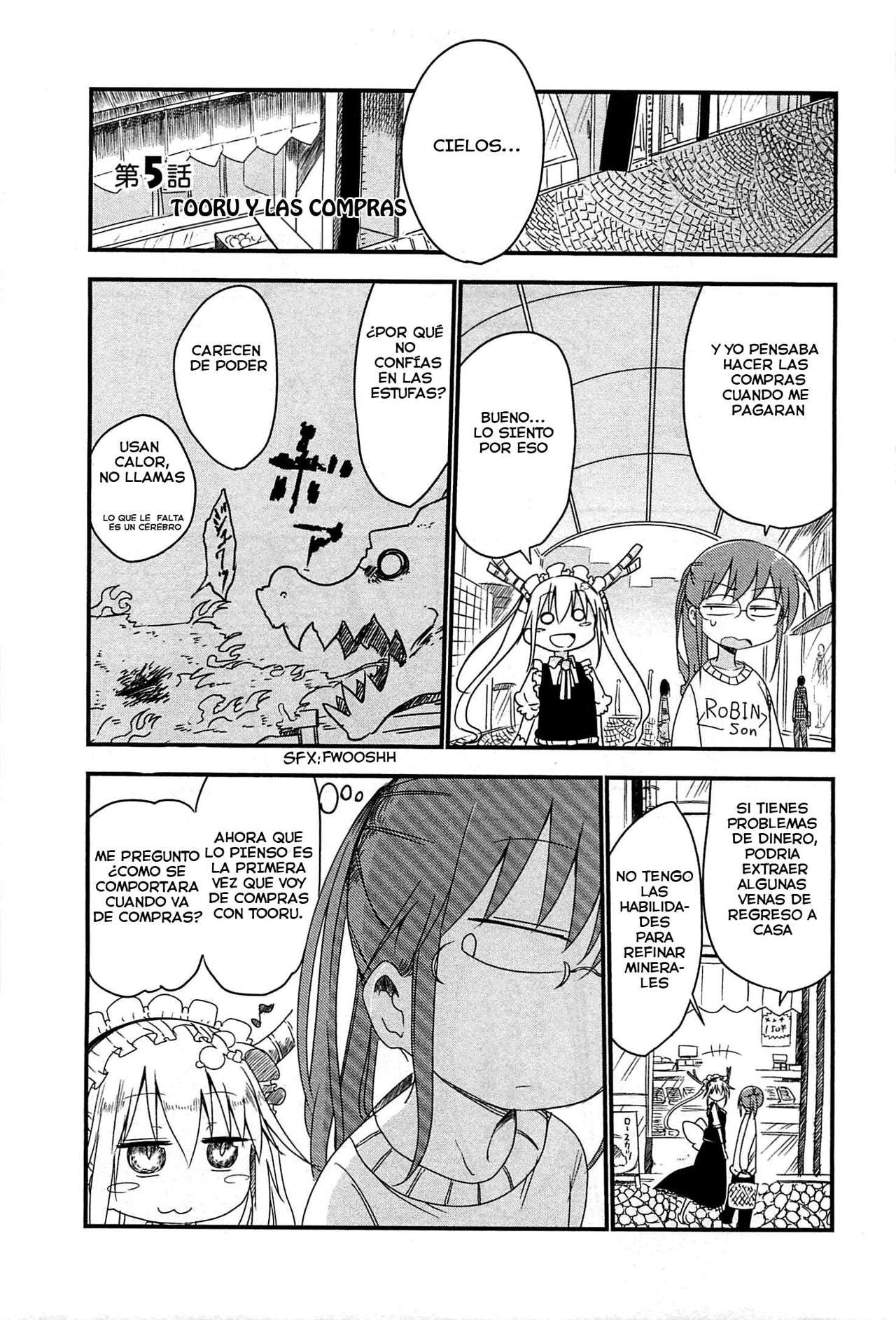 Kobayashi-san Chi no Maid Dragon Capitulo 5 página 2
