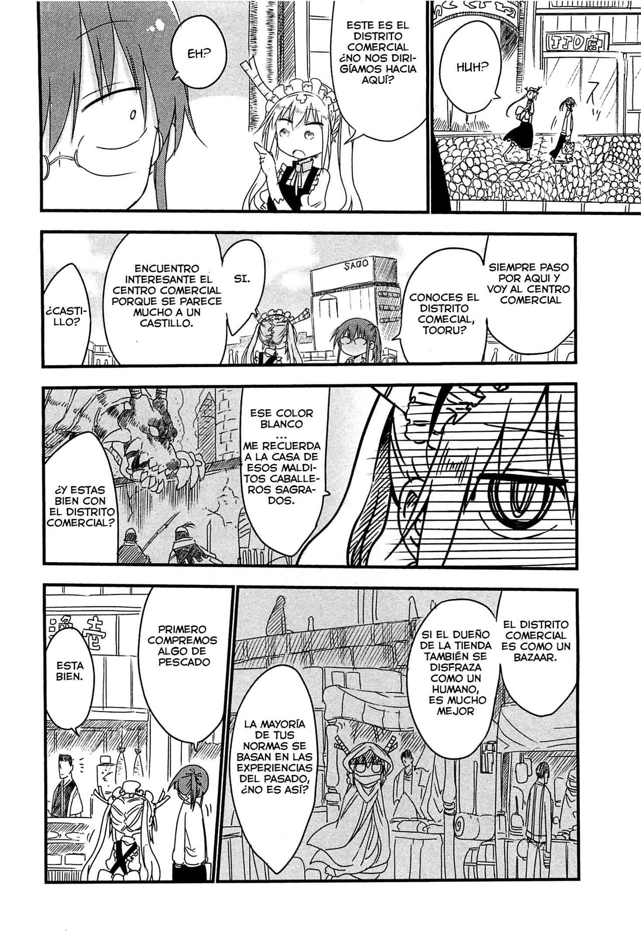 Kobayashi-san Chi no Maid Dragon Capitulo 5 página 3