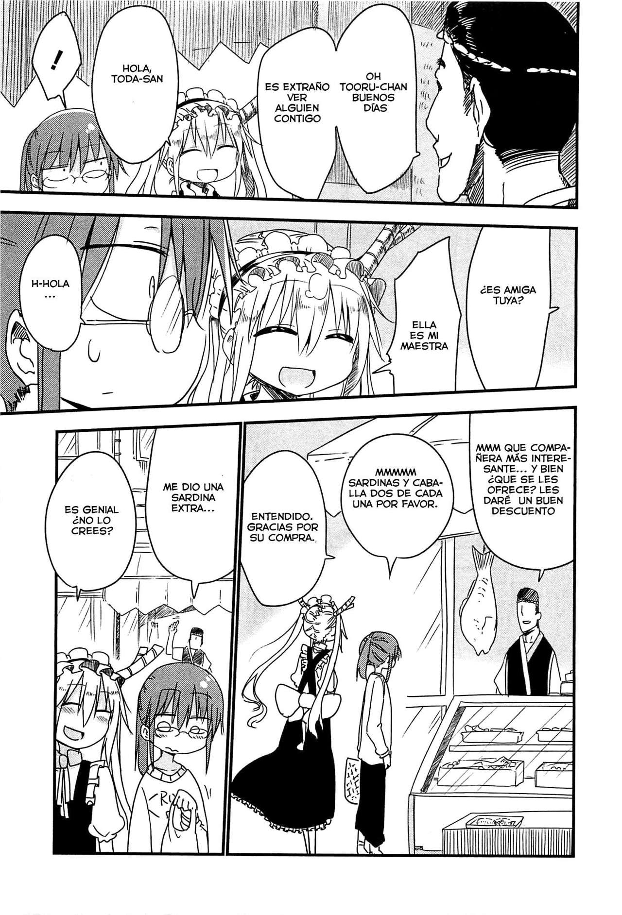 Kobayashi-san Chi no Maid Dragon Capitulo 5 página 4