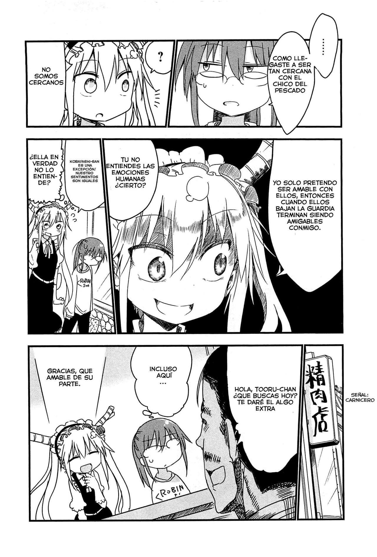 Kobayashi-san Chi no Maid Dragon Capitulo 5 página 5