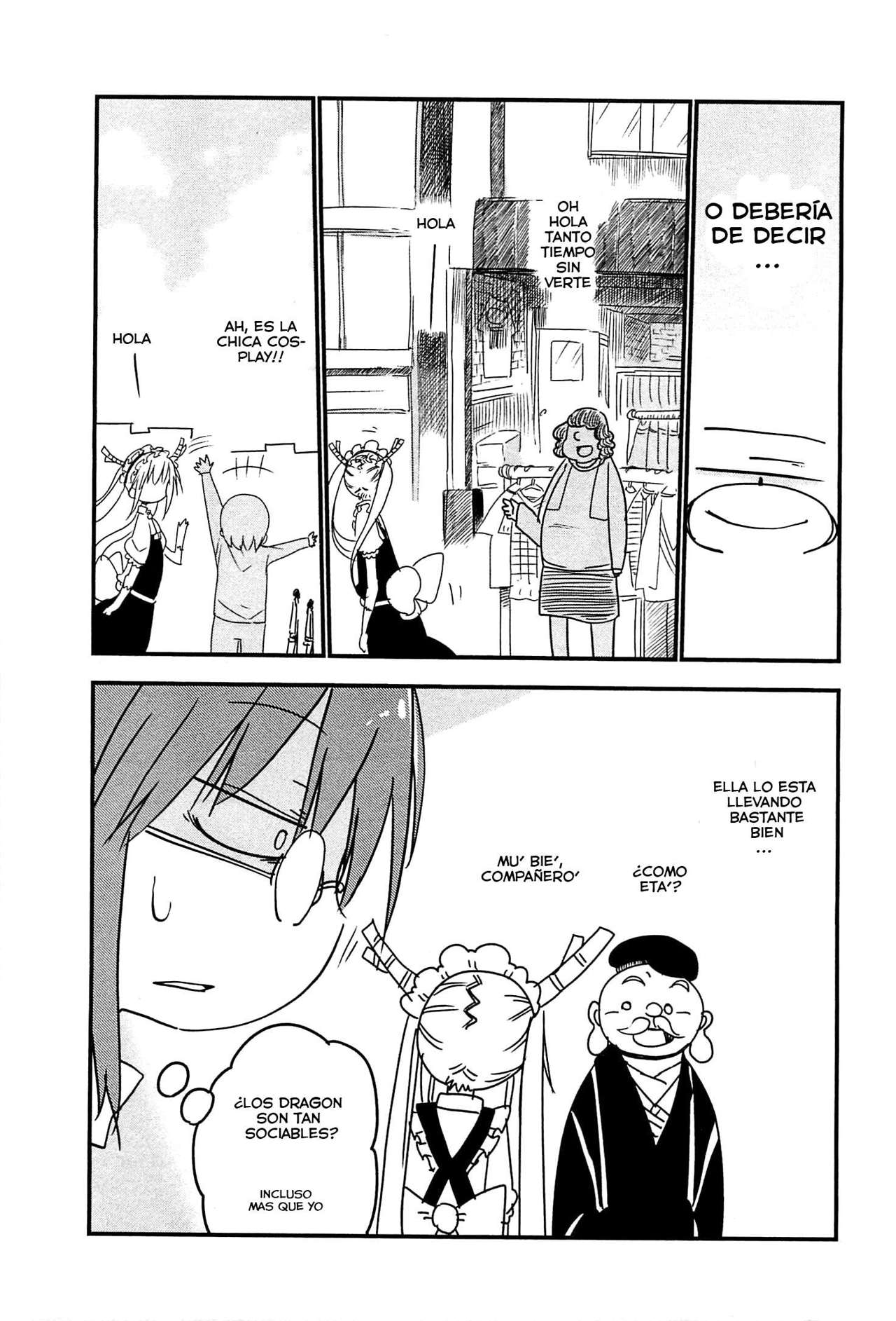 Kobayashi-san Chi no Maid Dragon Capitulo 5 página 6