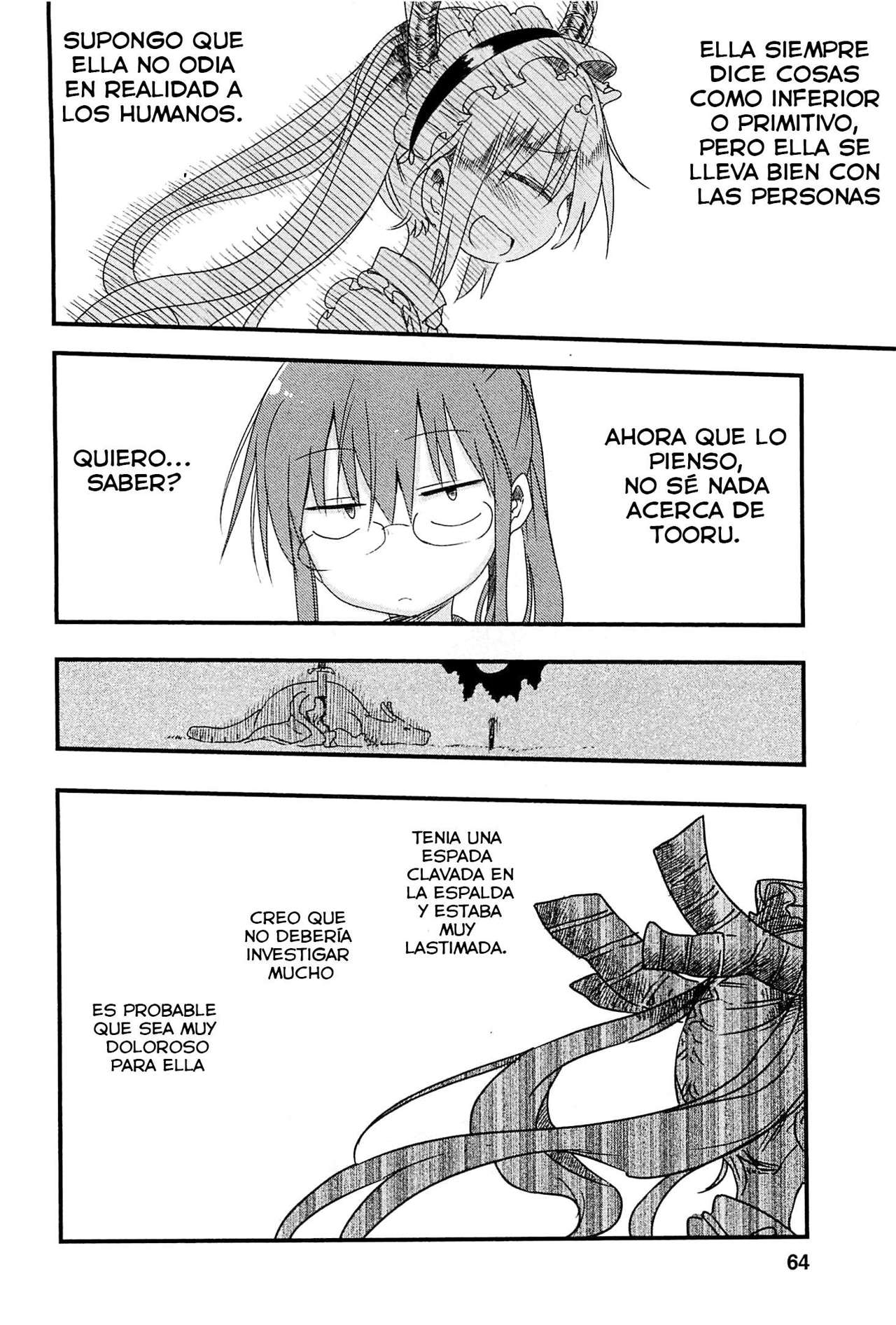 Kobayashi-san Chi no Maid Dragon Capitulo 5 página 7