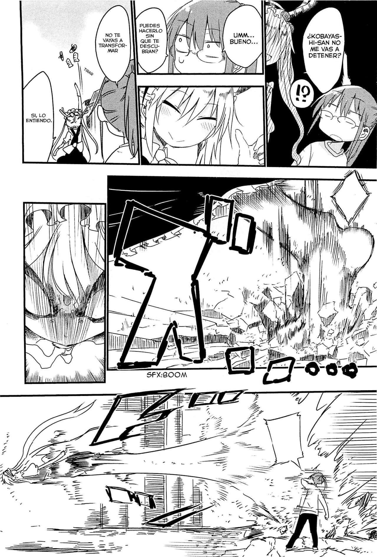 Kobayashi-san Chi no Maid Dragon Capitulo 5 página 9