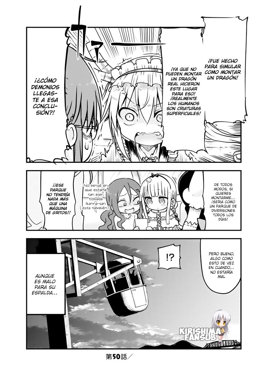 Kobayashi-san Chi no Maid Dragon Capitulo 50 página 13