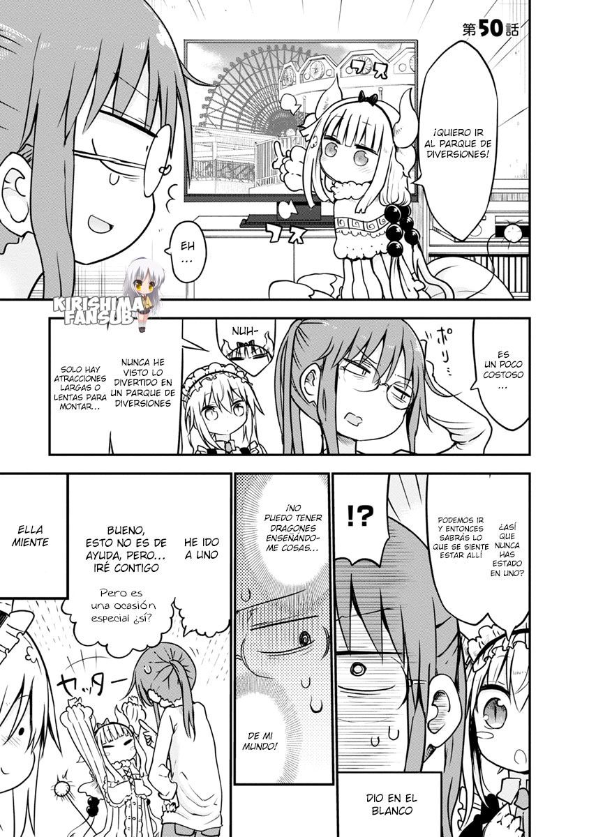 Kobayashi-san Chi no Maid Dragon Capitulo 50 página 2