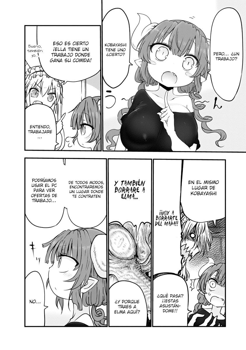 Kobayashi-san Chi no Maid Dragon Capitulo 51: Iruru y El Trabajo página 5