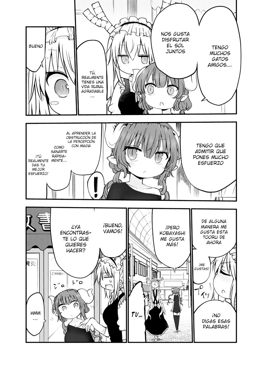 Kobayashi-san Chi no Maid Dragon Capitulo 51: Iruru y El Trabajo página 7