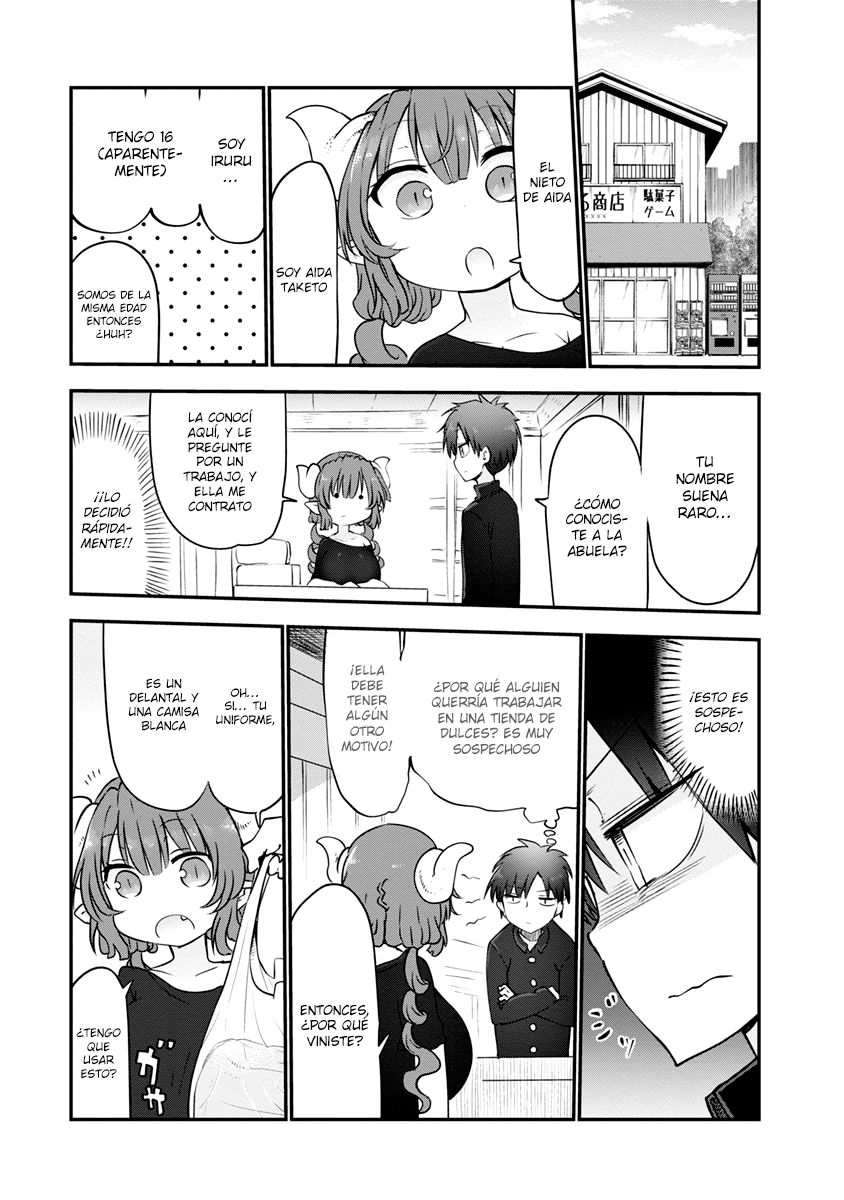 Kobayashi-san Chi no Maid Dragon Capitulo 52: Iruru y El Trabajo Parte 2 página 4