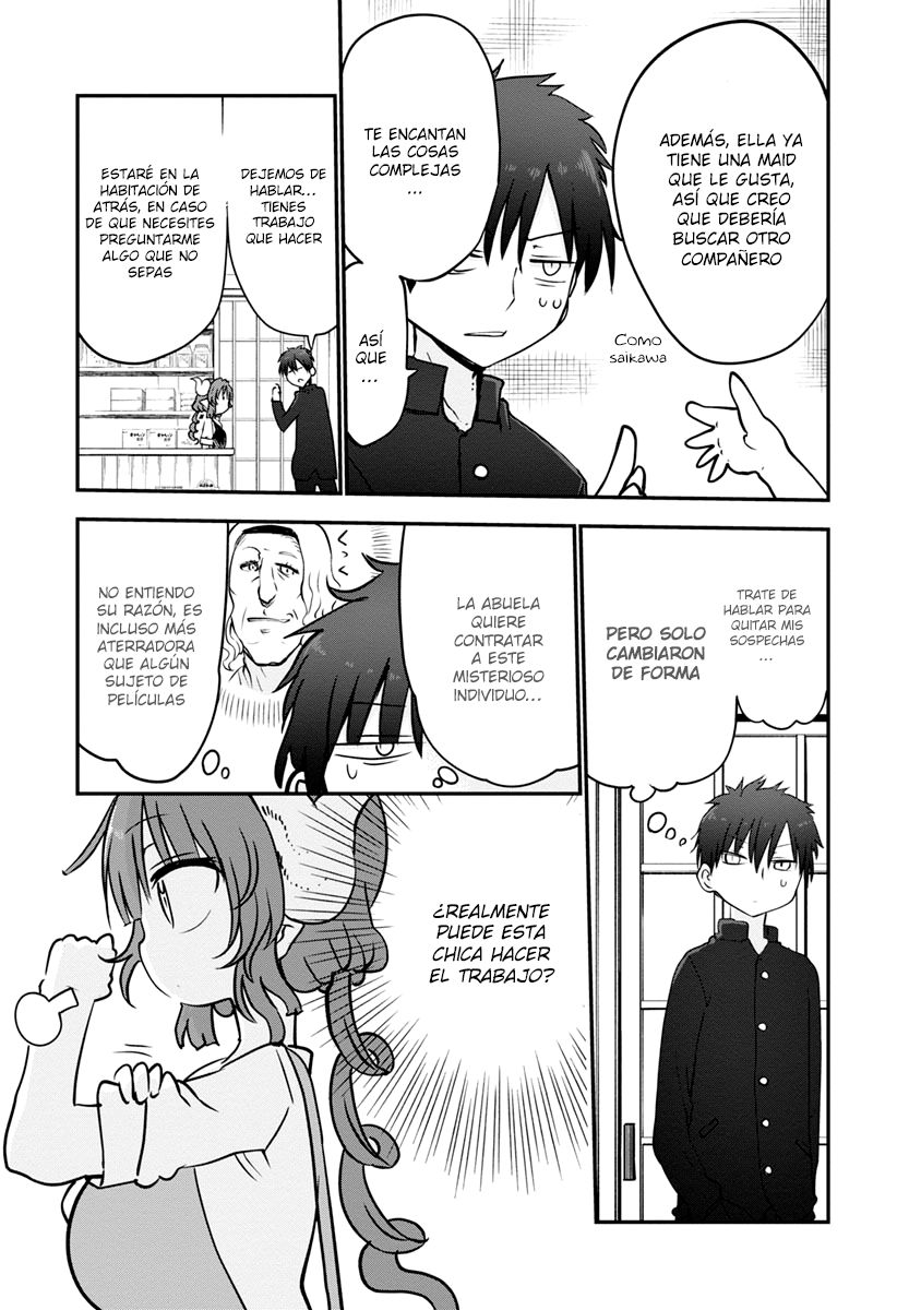 Kobayashi-san Chi no Maid Dragon Capitulo 52: Iruru y El Trabajo Parte 2 página 8