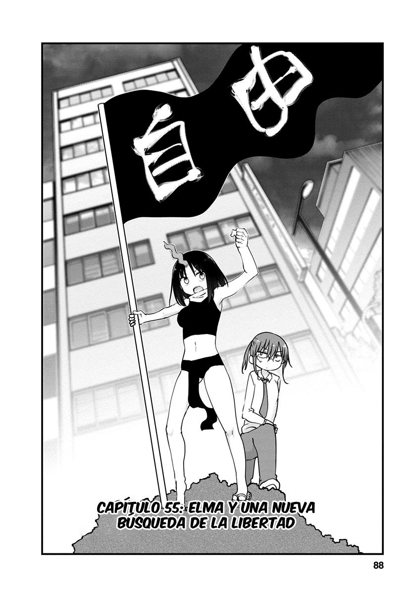 Kobayashi-san Chi no Maid Dragon Capitulo 55 página 3