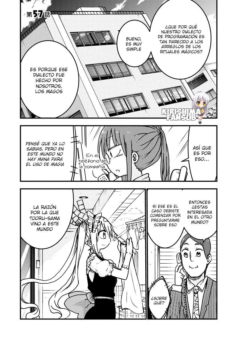 Kobayashi-san Chi no Maid Dragon Capitulo 57 página 2