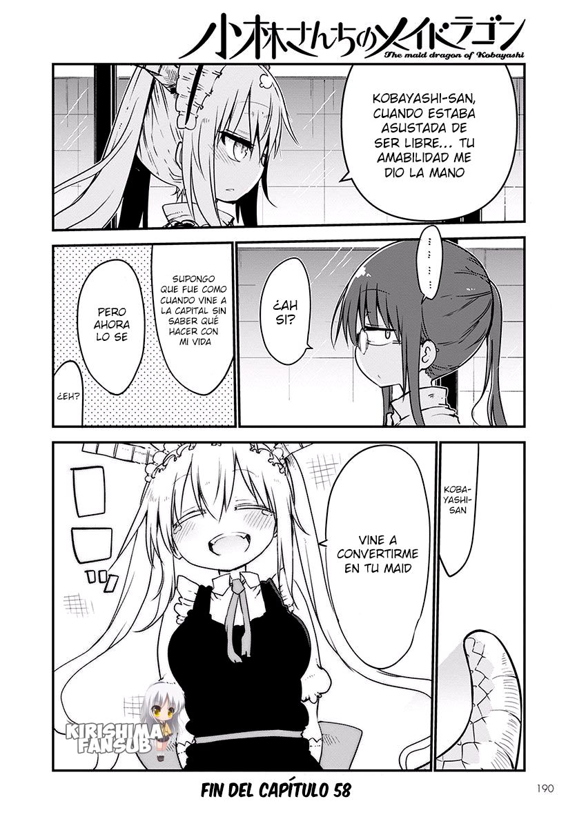 Kobayashi-san Chi no Maid Dragon Capitulo 58 página 15