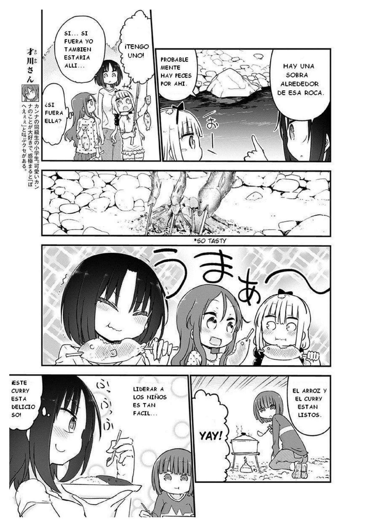 Kobayashi-san Chi no Maid Dragon Capitulo 59: ELMA Y EL PICNIC. página 7