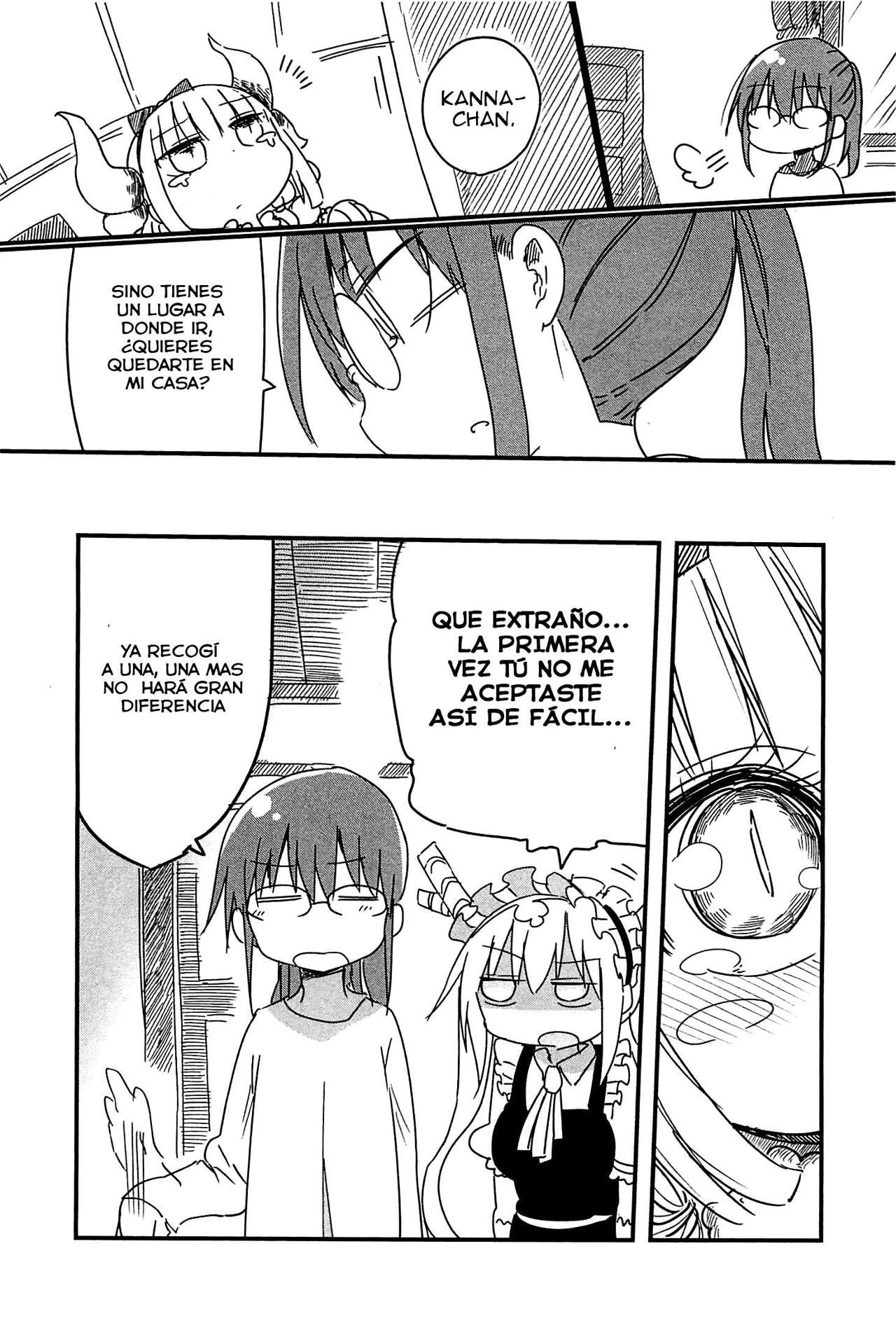 Kobayashi-san Chi no Maid Dragon Capitulo 6: Tooru y Kanna página 13