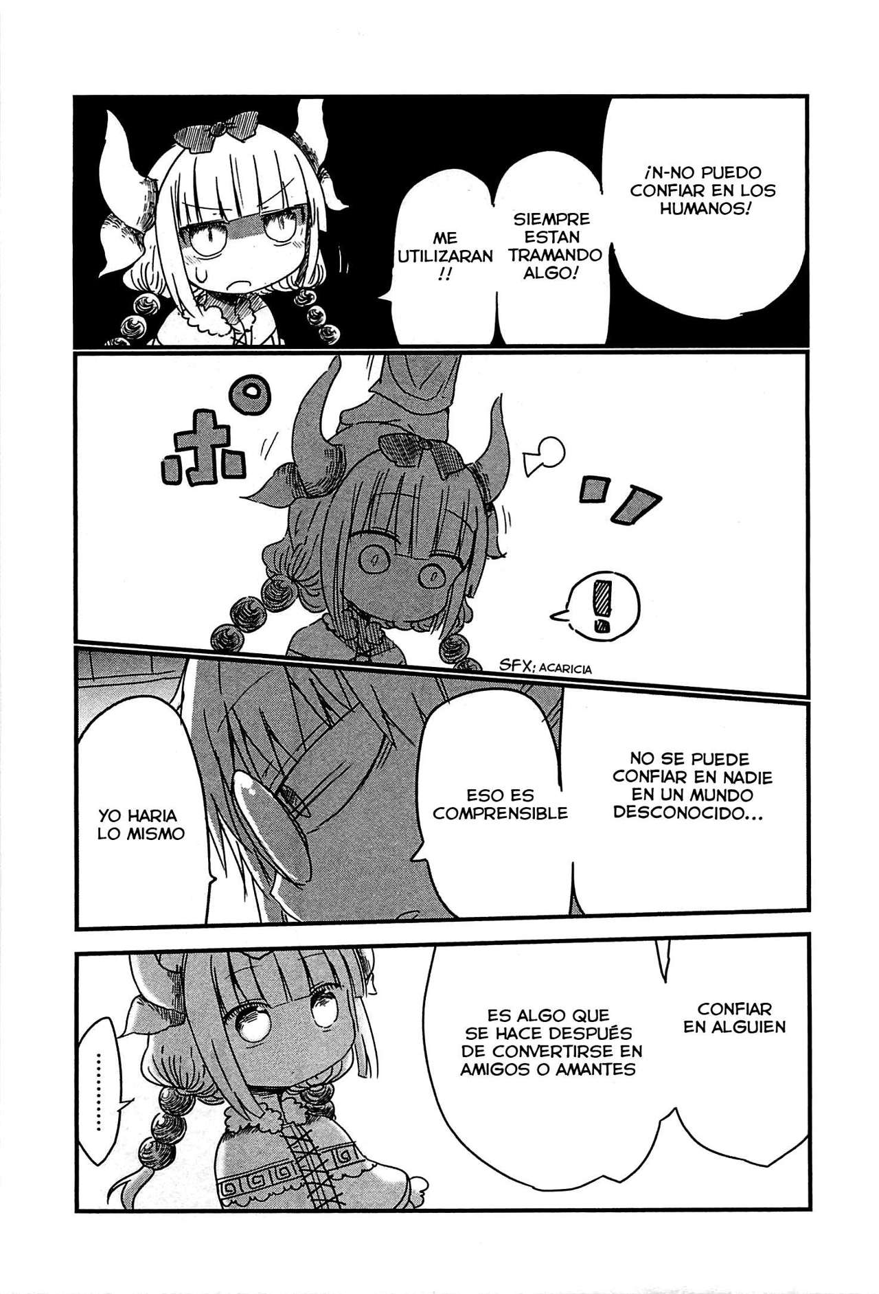 Kobayashi-san Chi no Maid Dragon Capitulo 6: Tooru y Kanna página 14