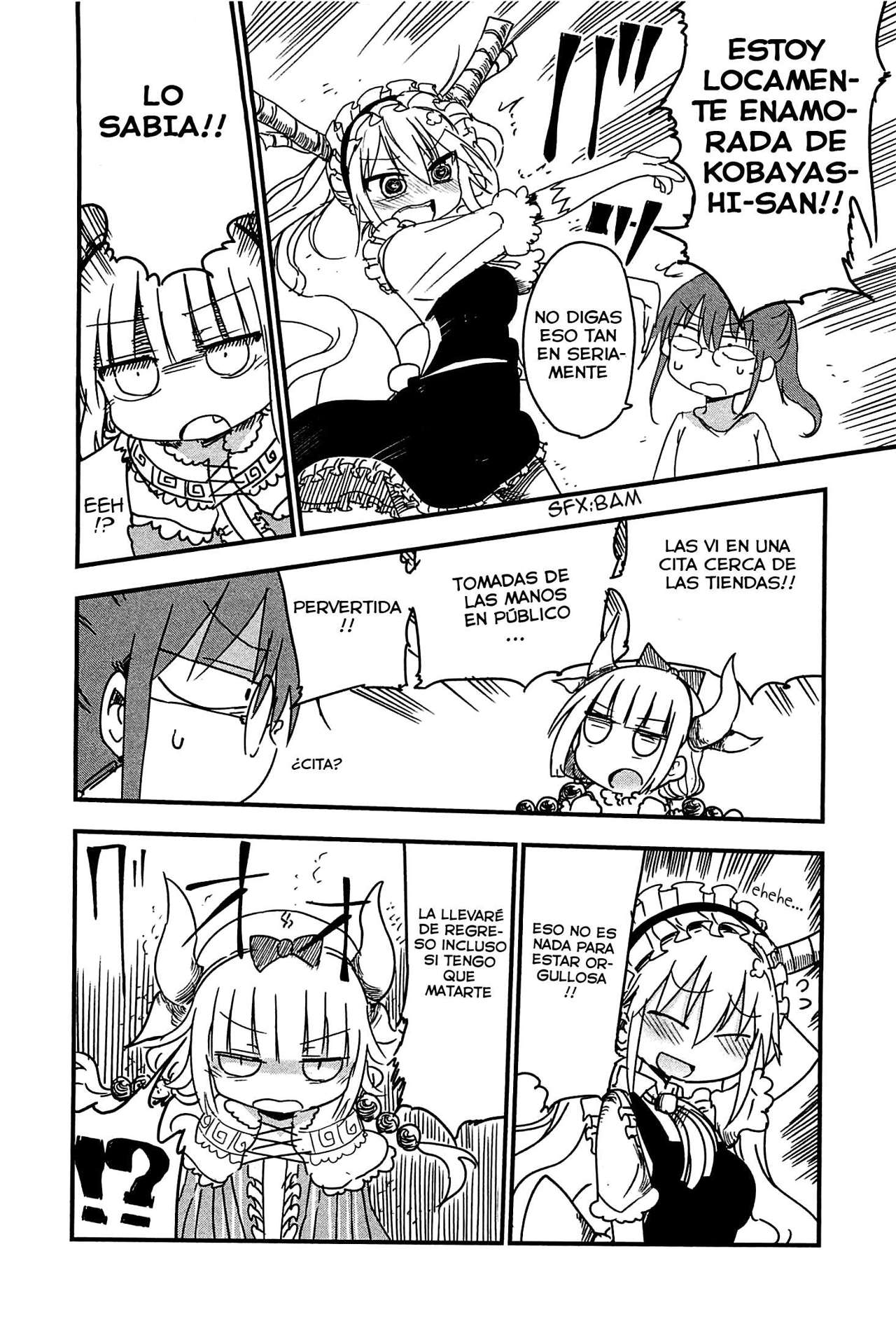 Kobayashi-san Chi no Maid Dragon Capitulo 6: Tooru y Kanna página 9