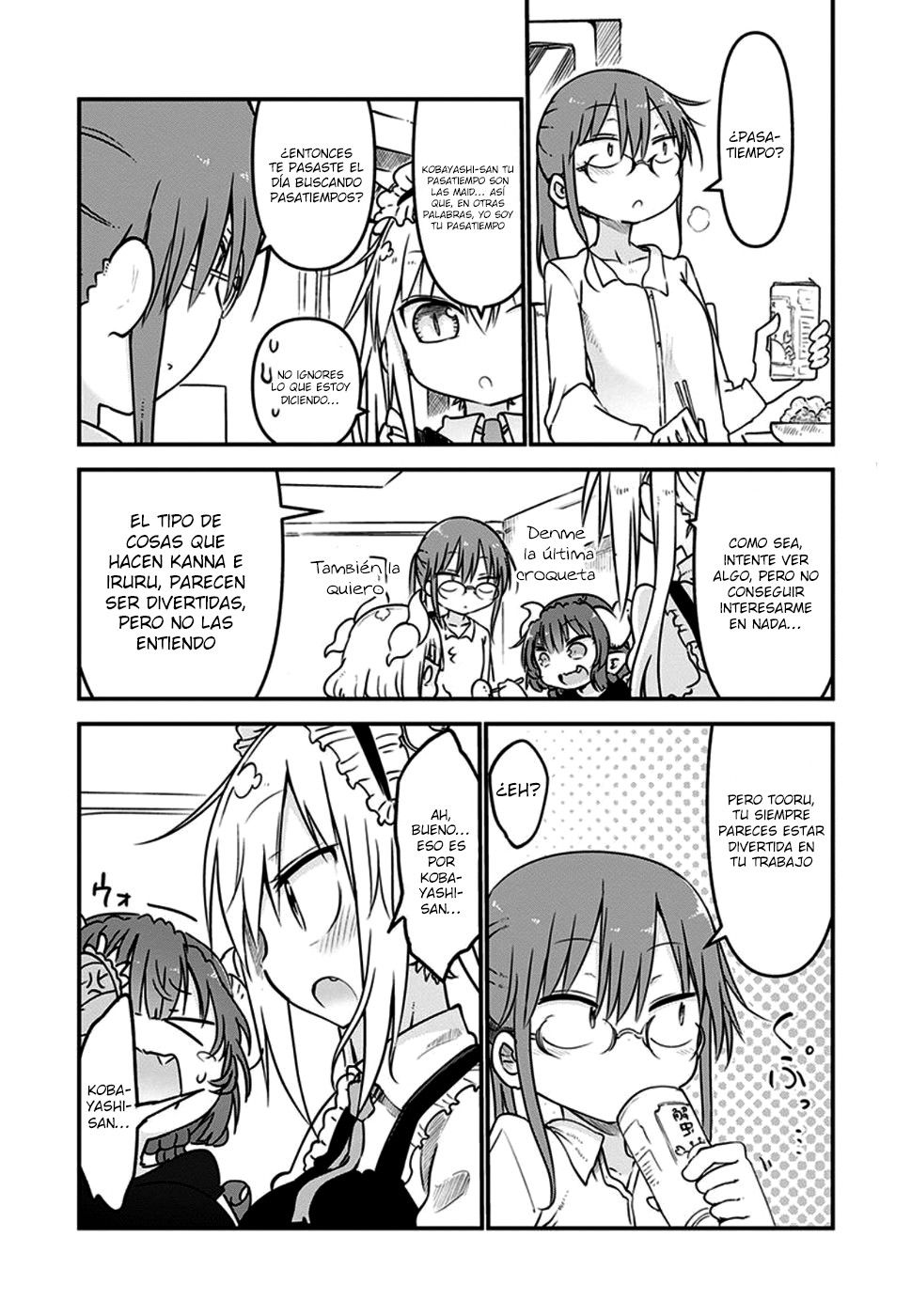 Kobayashi-san Chi no Maid Dragon Capitulo 60: TOHRU Y LOS INTERESES. página 11