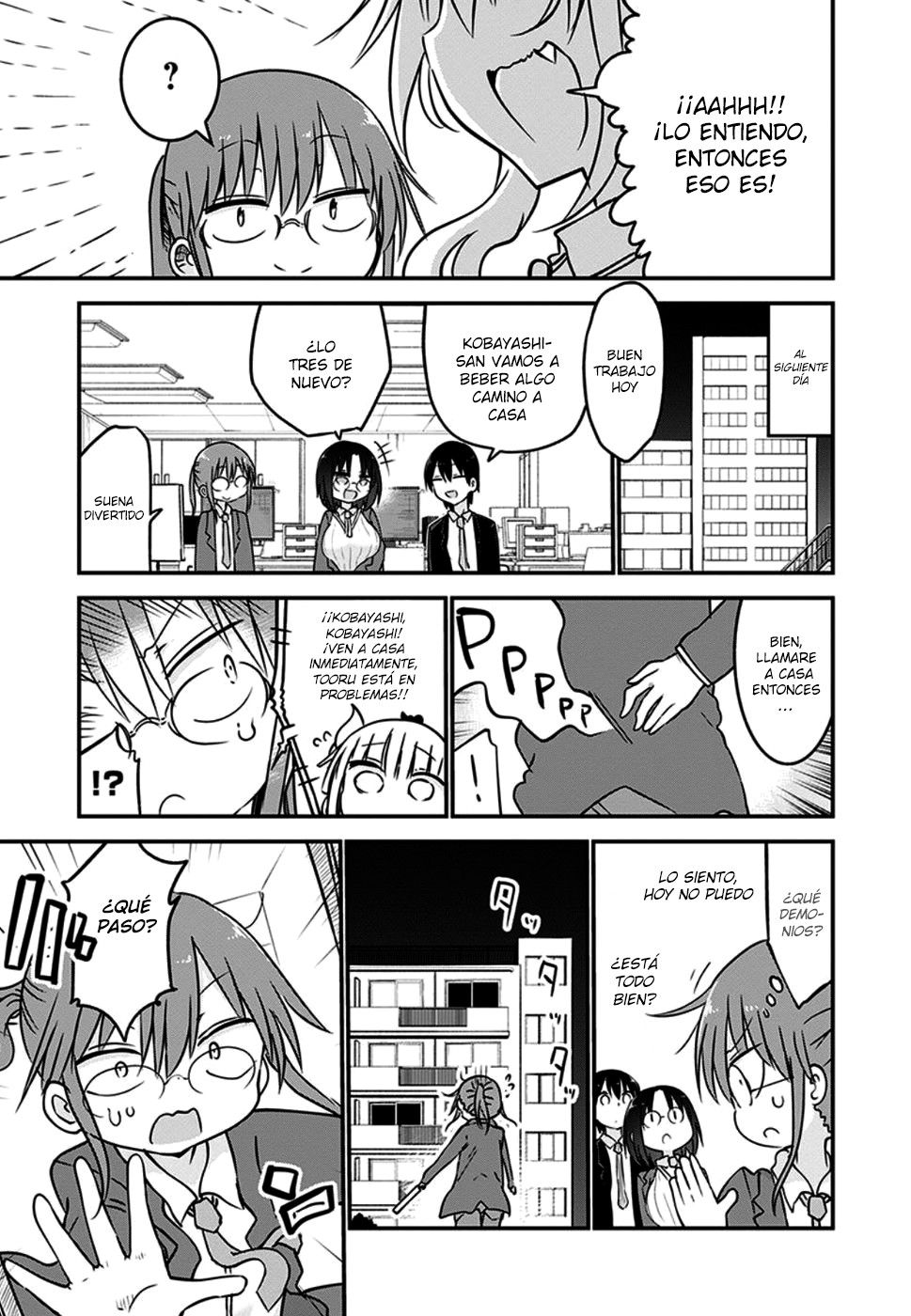 Kobayashi-san Chi no Maid Dragon Capitulo 60: TOHRU Y LOS INTERESES. página 12