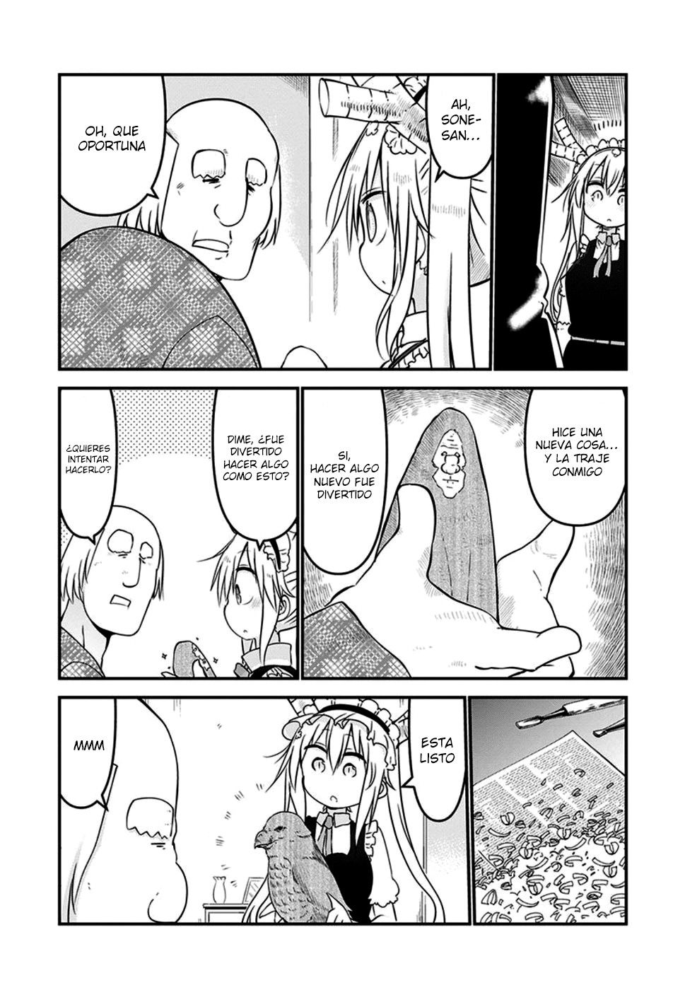 Kobayashi-san Chi no Maid Dragon Capitulo 60: TOHRU Y LOS INTERESES. página 6