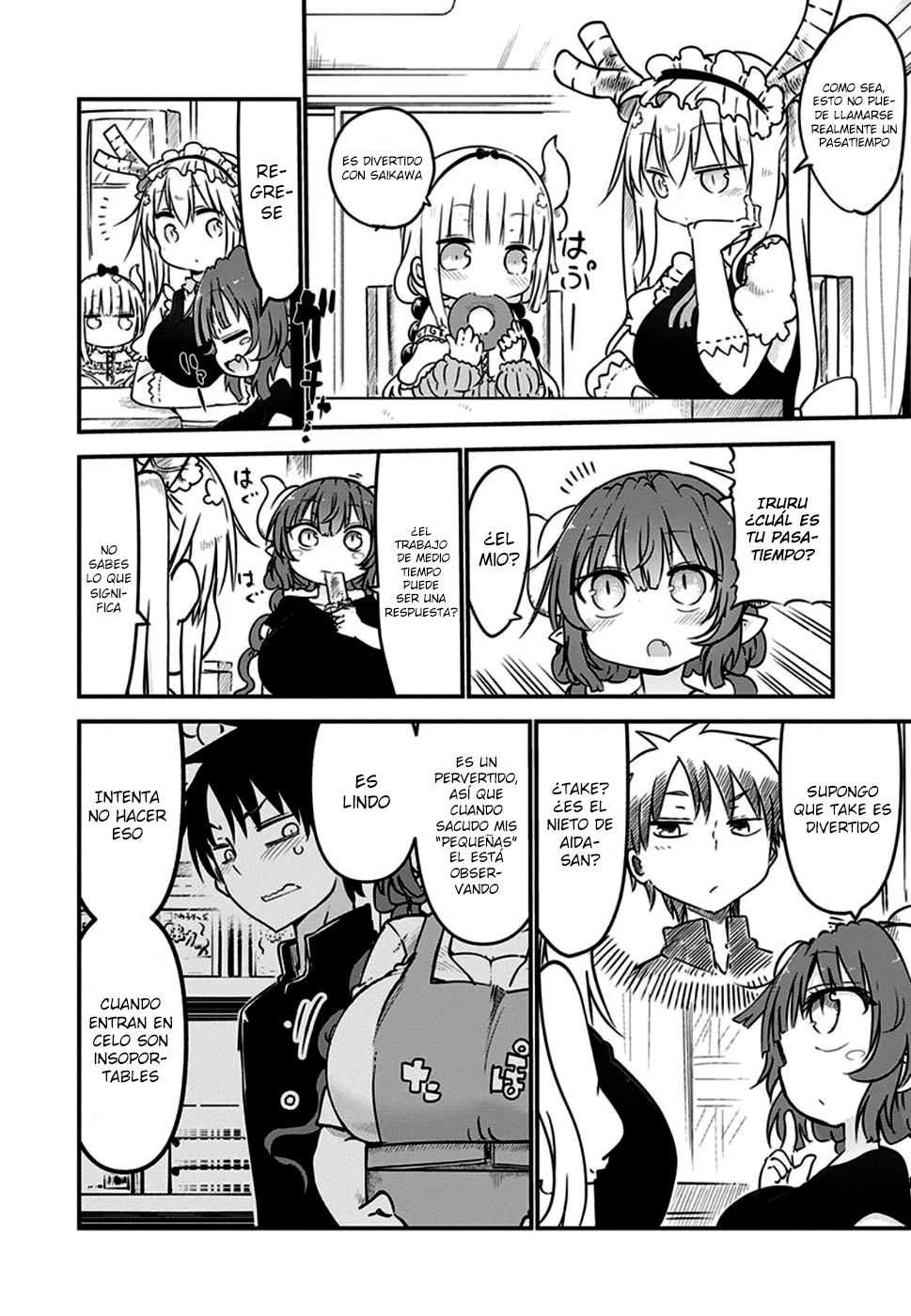 Kobayashi-san Chi no Maid Dragon Capitulo 60: TOHRU Y LOS INTERESES. página 9