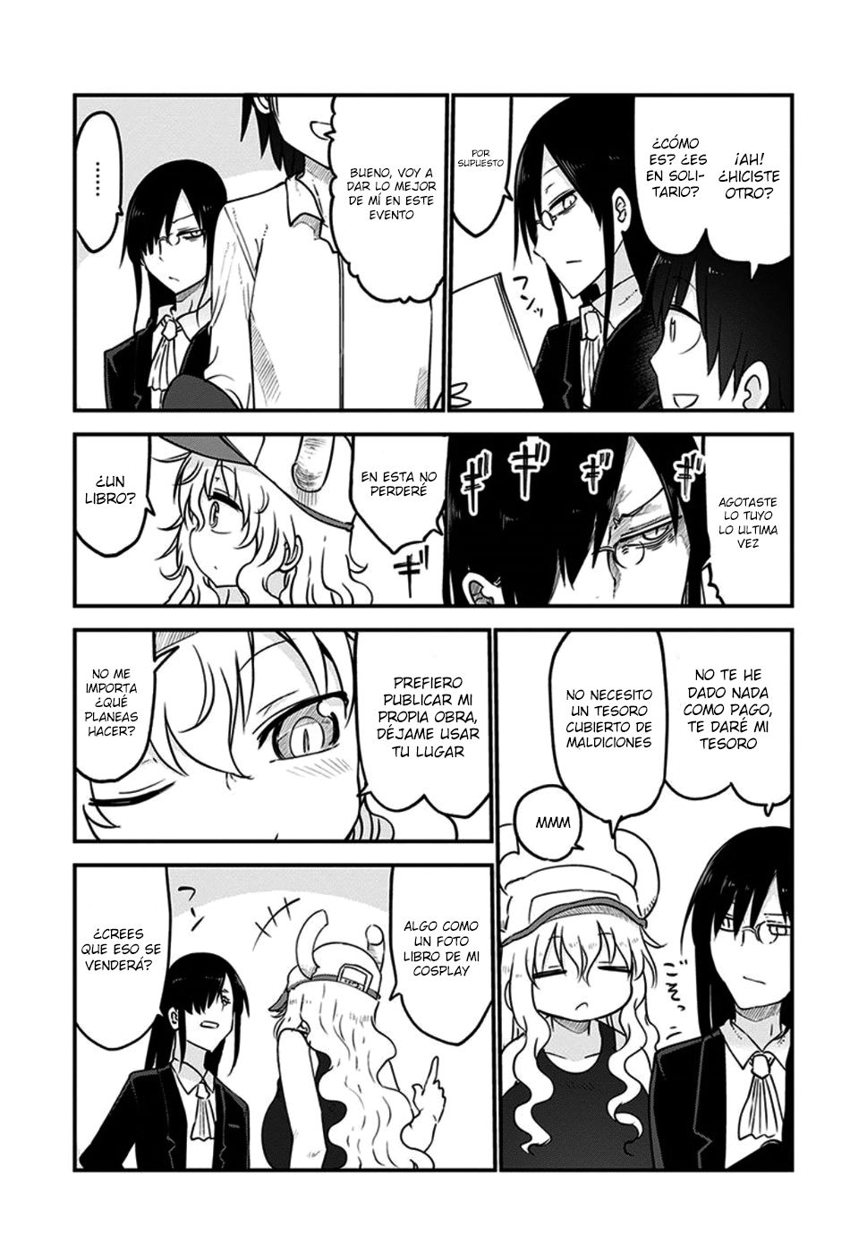 Kobayashi-san Chi no Maid Dragon Capitulo 61 página 12