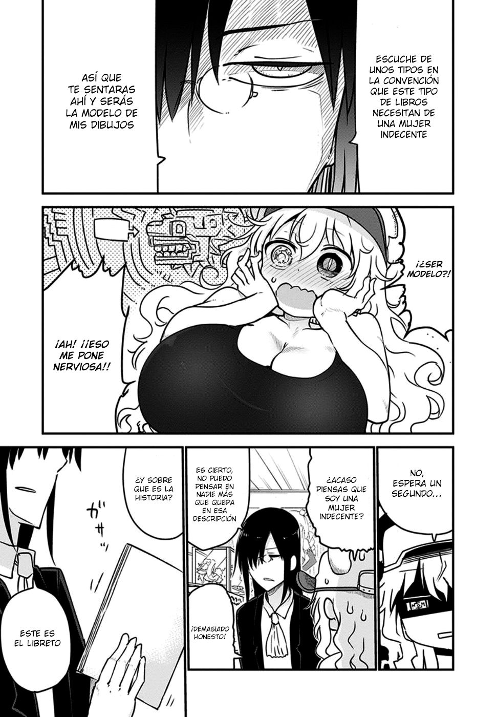Kobayashi-san Chi no Maid Dragon Capitulo 61 página 6