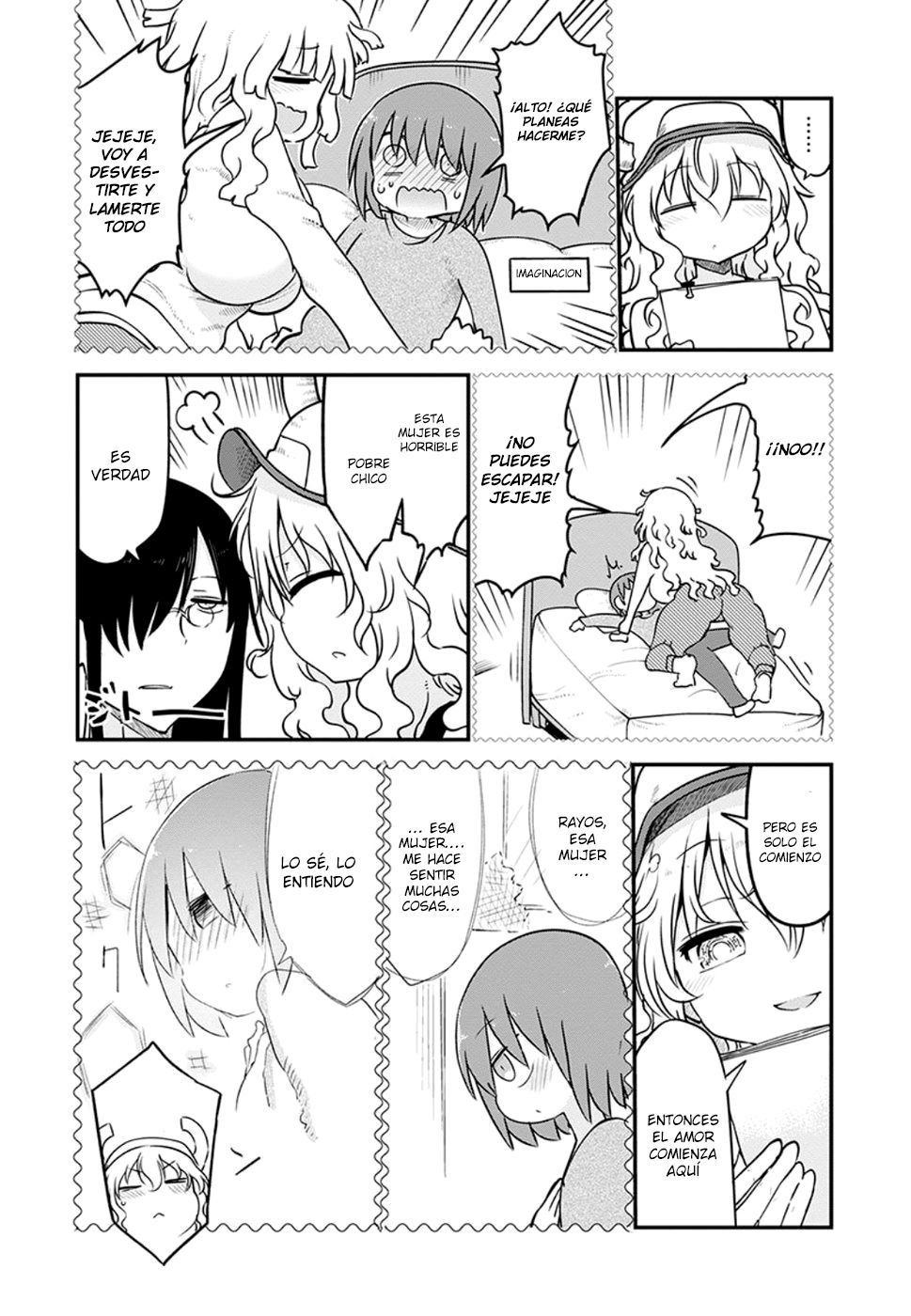 Kobayashi-san Chi no Maid Dragon Capitulo 61 página 7