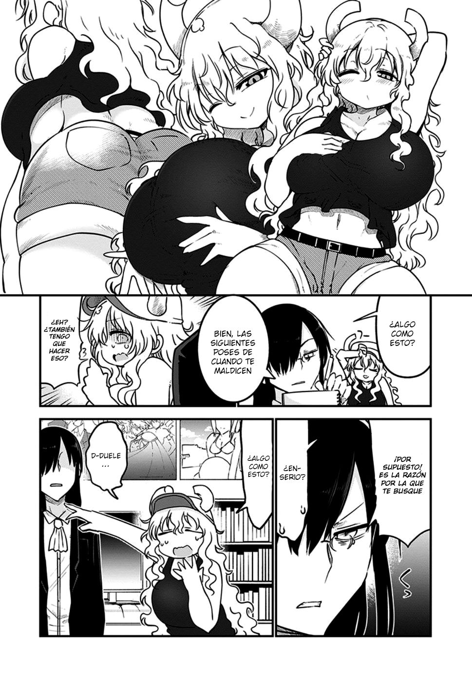 Kobayashi-san Chi no Maid Dragon Capitulo 61 página 9