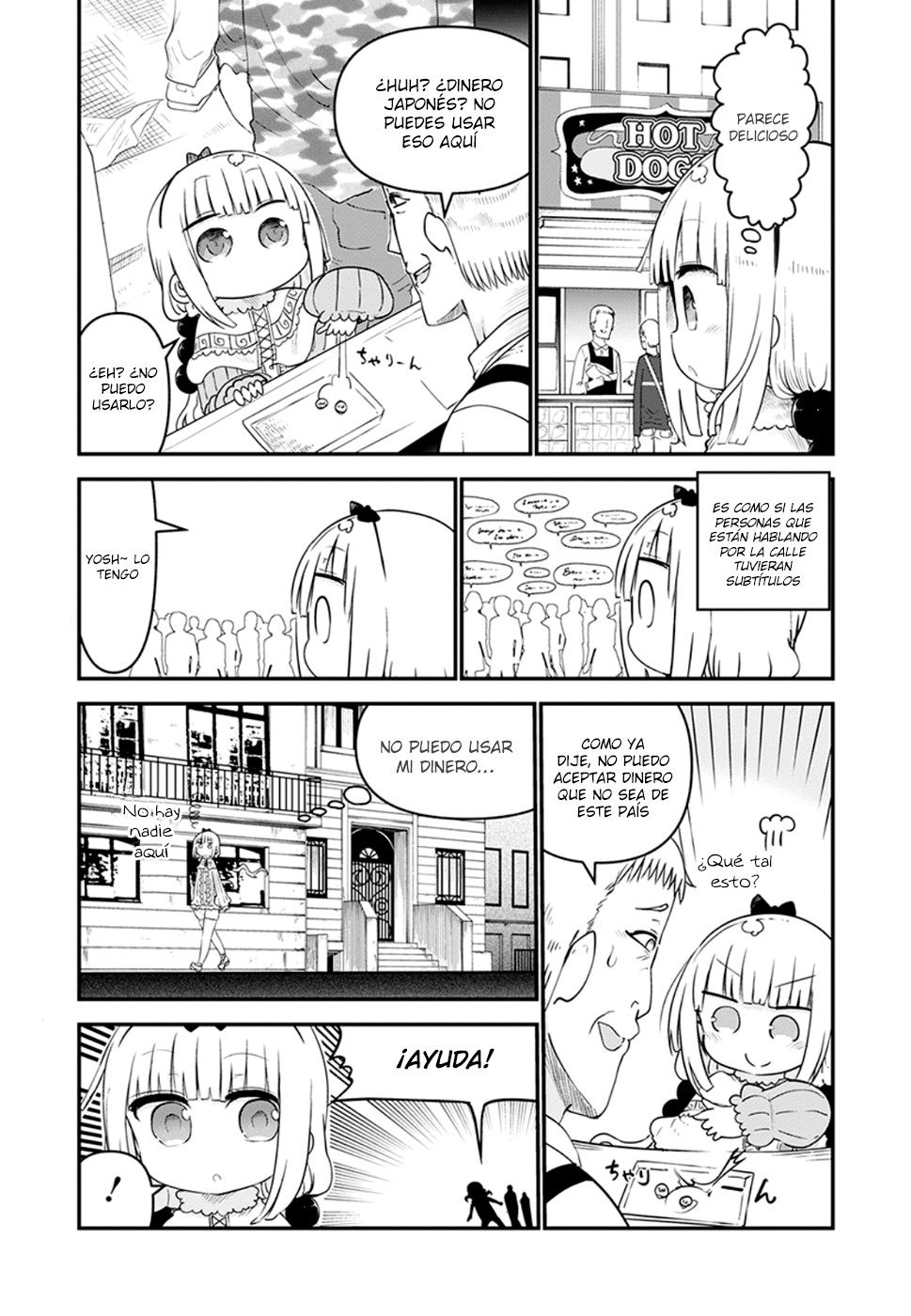Kobayashi-san Chi no Maid Dragon Capitulo 62: KANNA EN NEW YORK. página 4