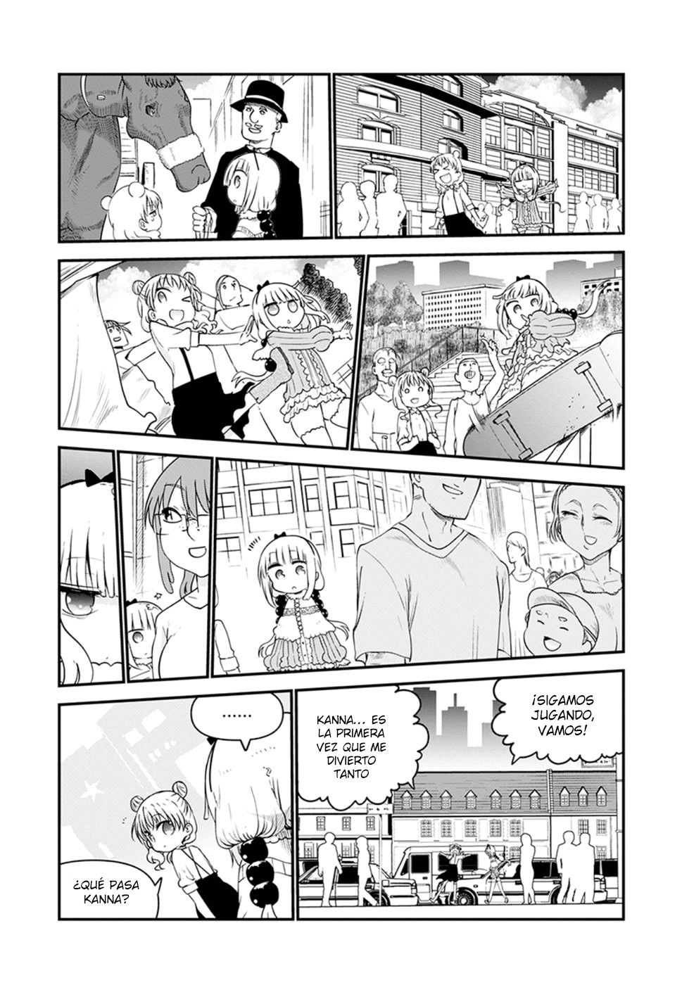 Kobayashi-san Chi no Maid Dragon Capitulo 62: KANNA EN NEW YORK. página 8