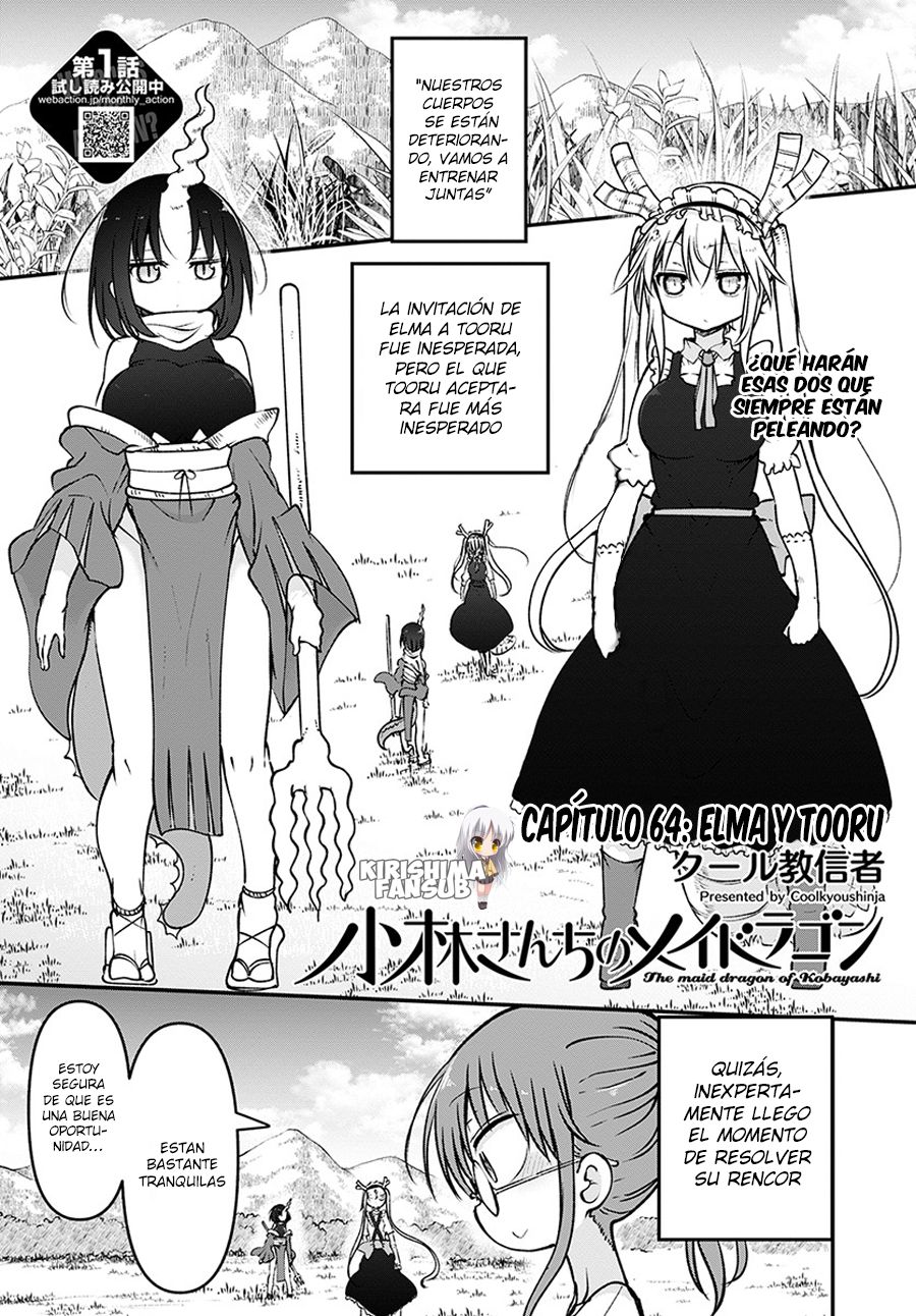Kobayashi-san Chi no Maid Dragon Capitulo 64 página 2