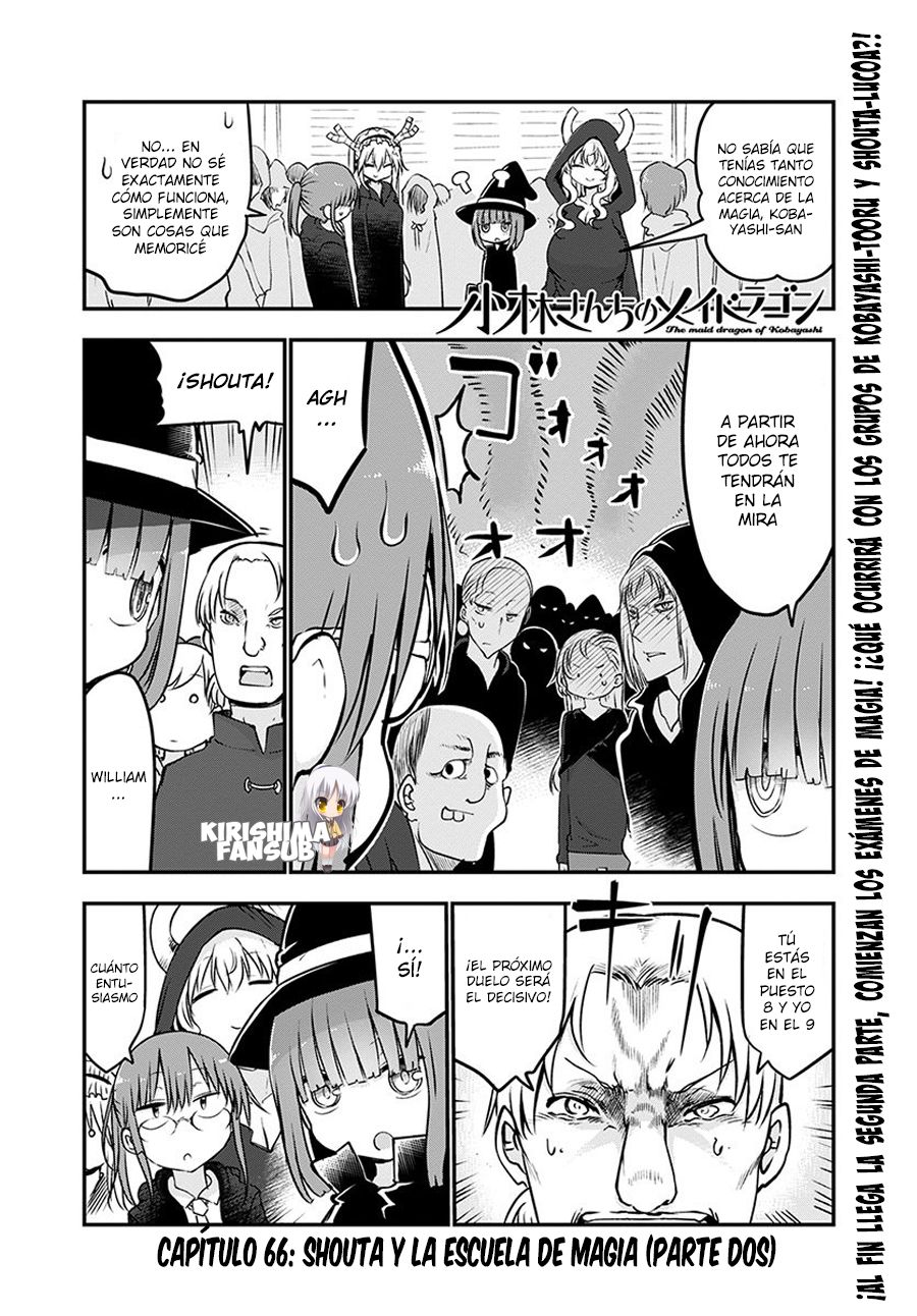 Kobayashi-san Chi no Maid Dragon Capitulo 66 página 2